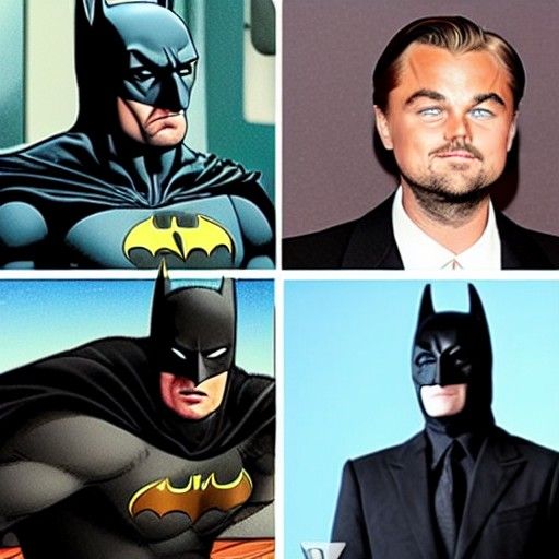 Batman and Leonardo DiCaprio Smoking Weed