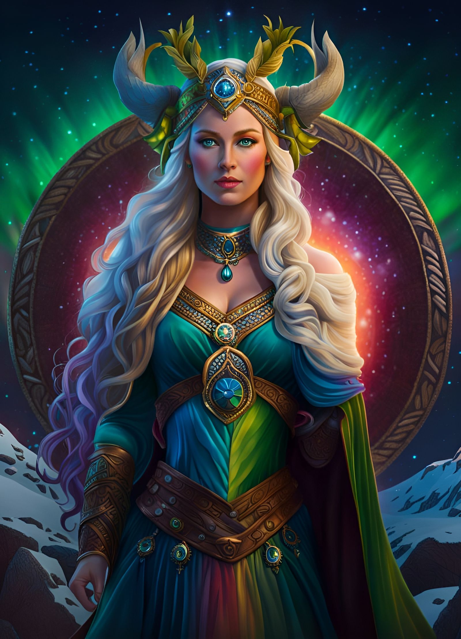 Fjörgyn, Norse Goddess of Earth and Bounty