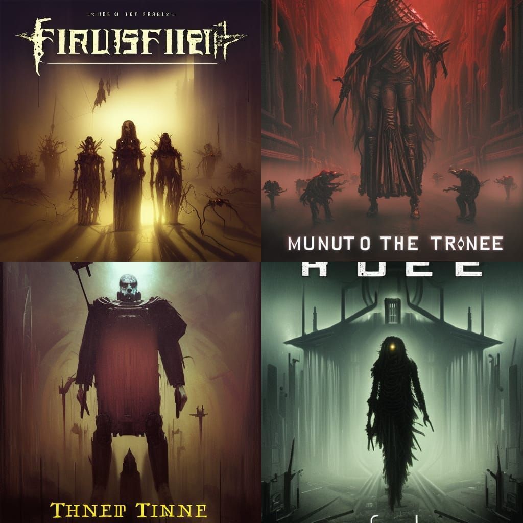 Dark Fantasy Cult of the Machine Art