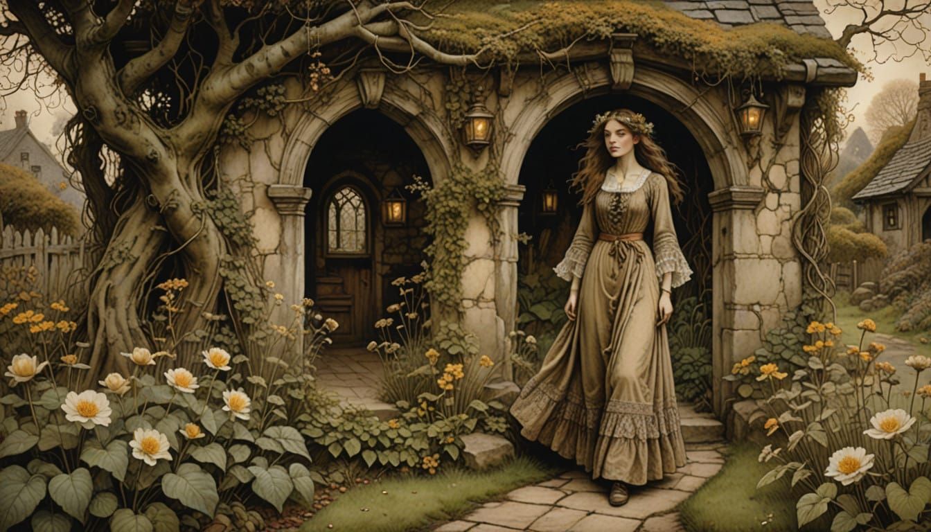 Warm Smile in a Whimsical Cottage