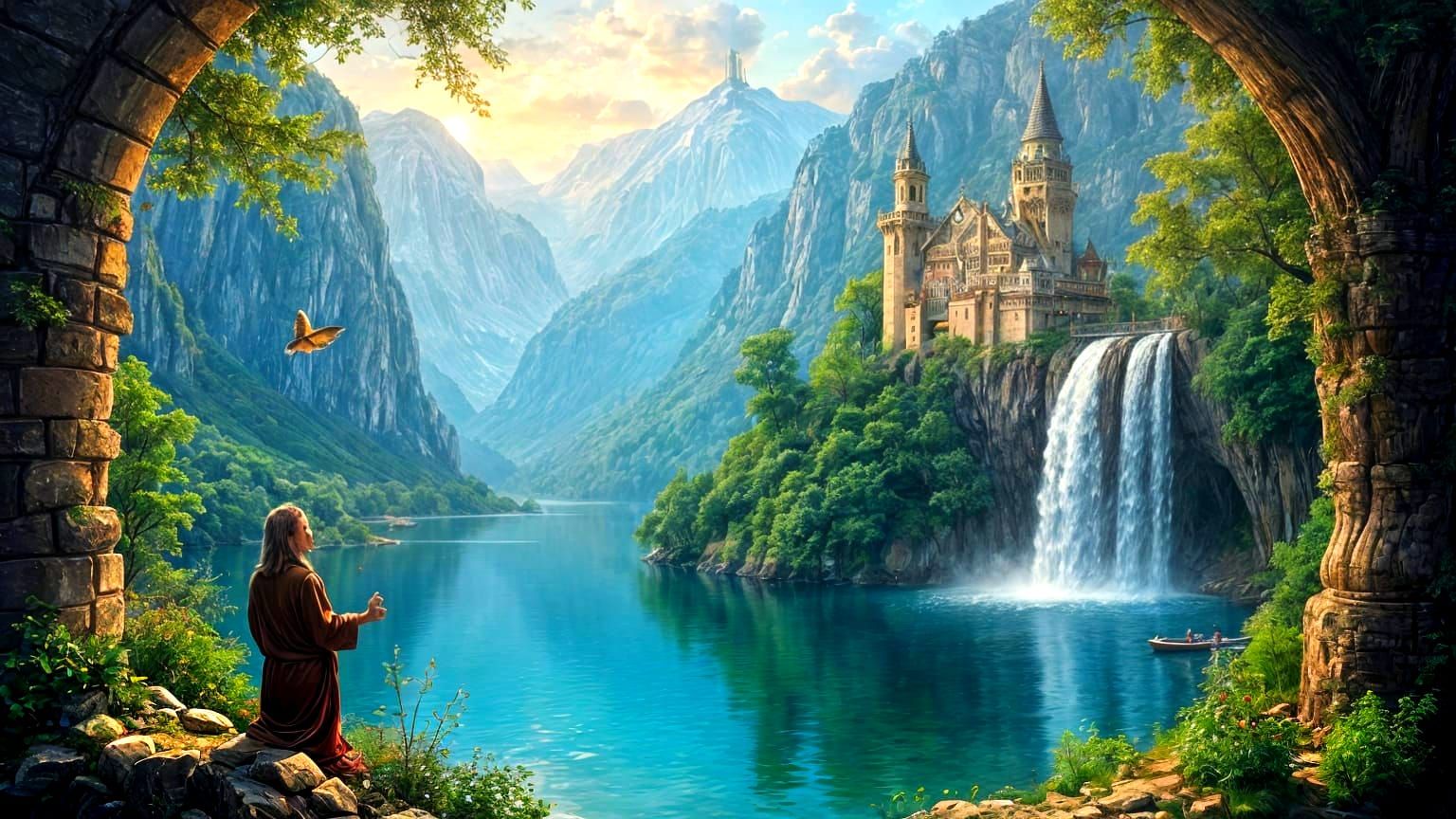 Artist Unlocks New Worlds on Canvas