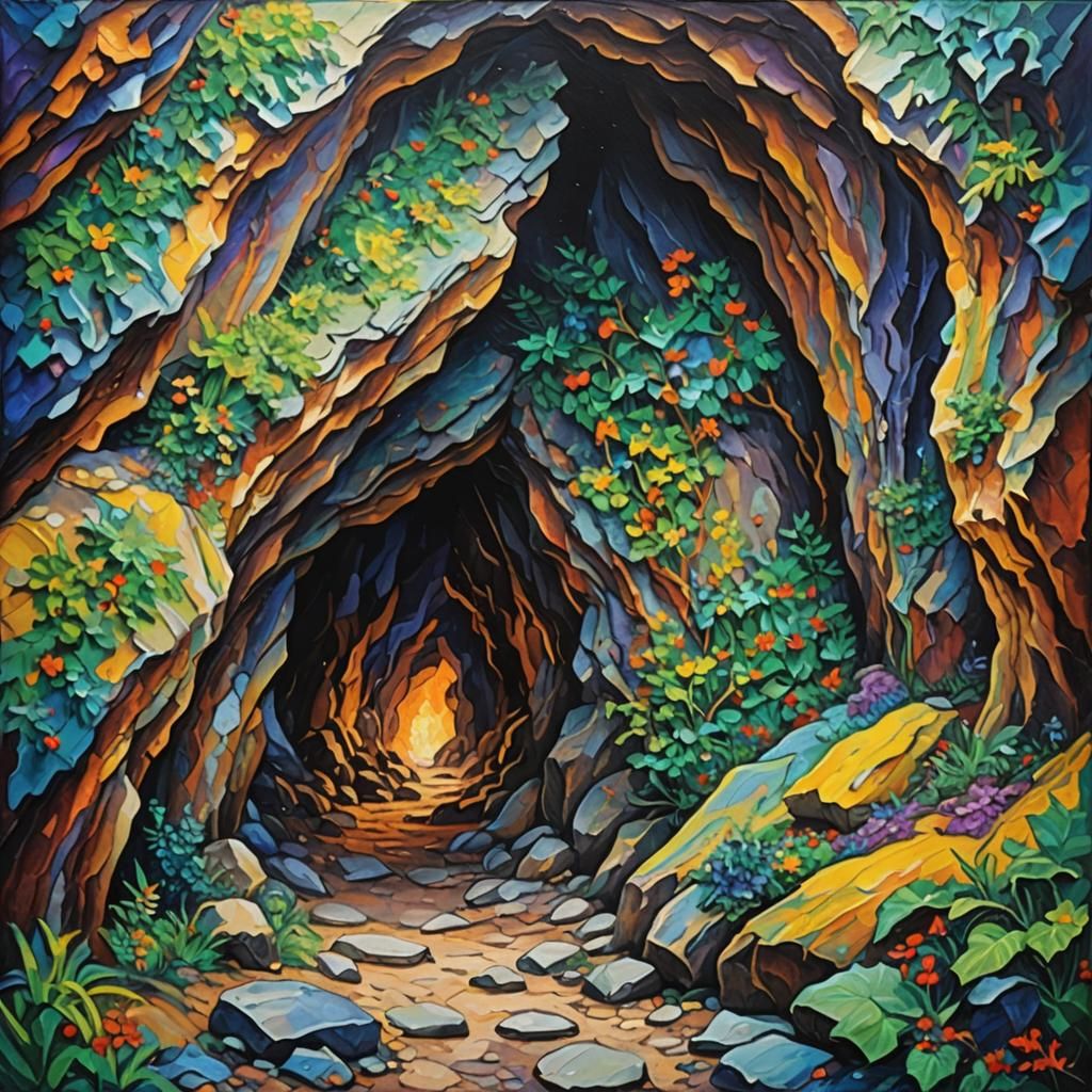 Creatures Seek Shelter: Neo-Impressionist Expressionism