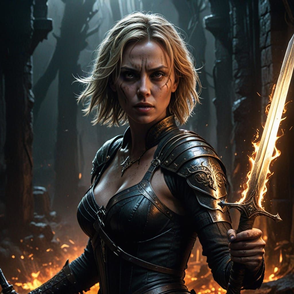Charlize Theron Battles Demons in a Dark, Surreal Realm