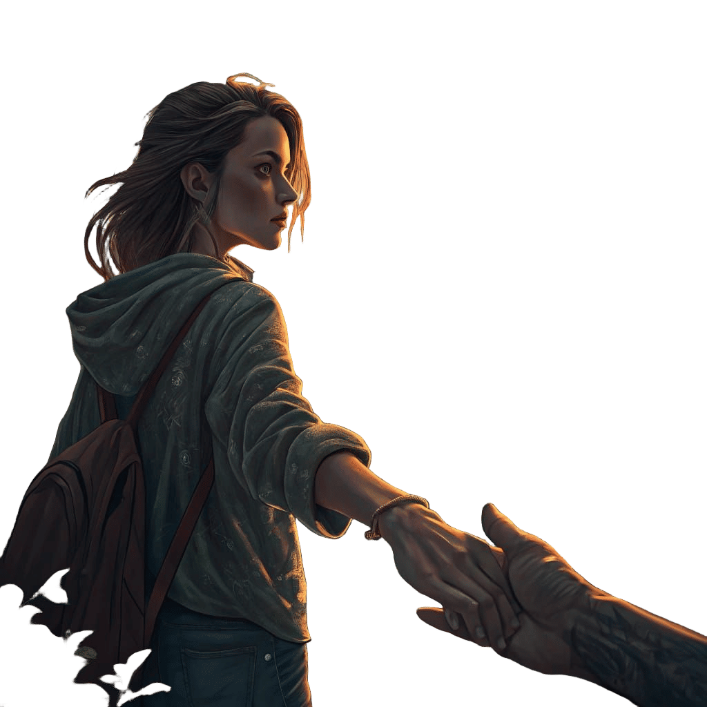 Paradise Bay Sunset: Hyperrealistic Meets Ink Wash