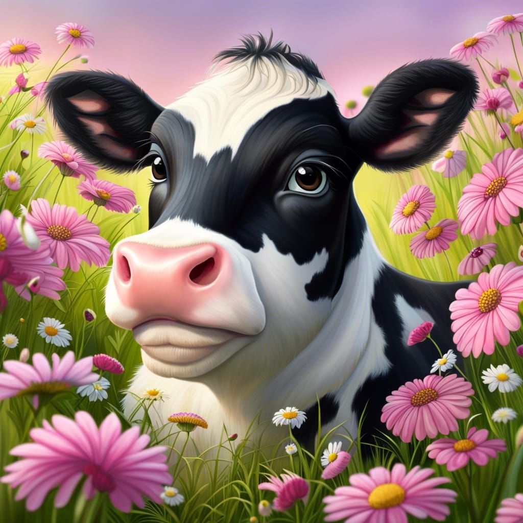 Flower Cow