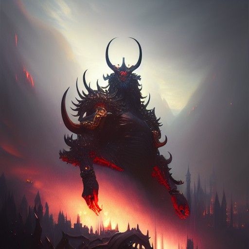 King Behemoth: Dark Fantasy Concept Art