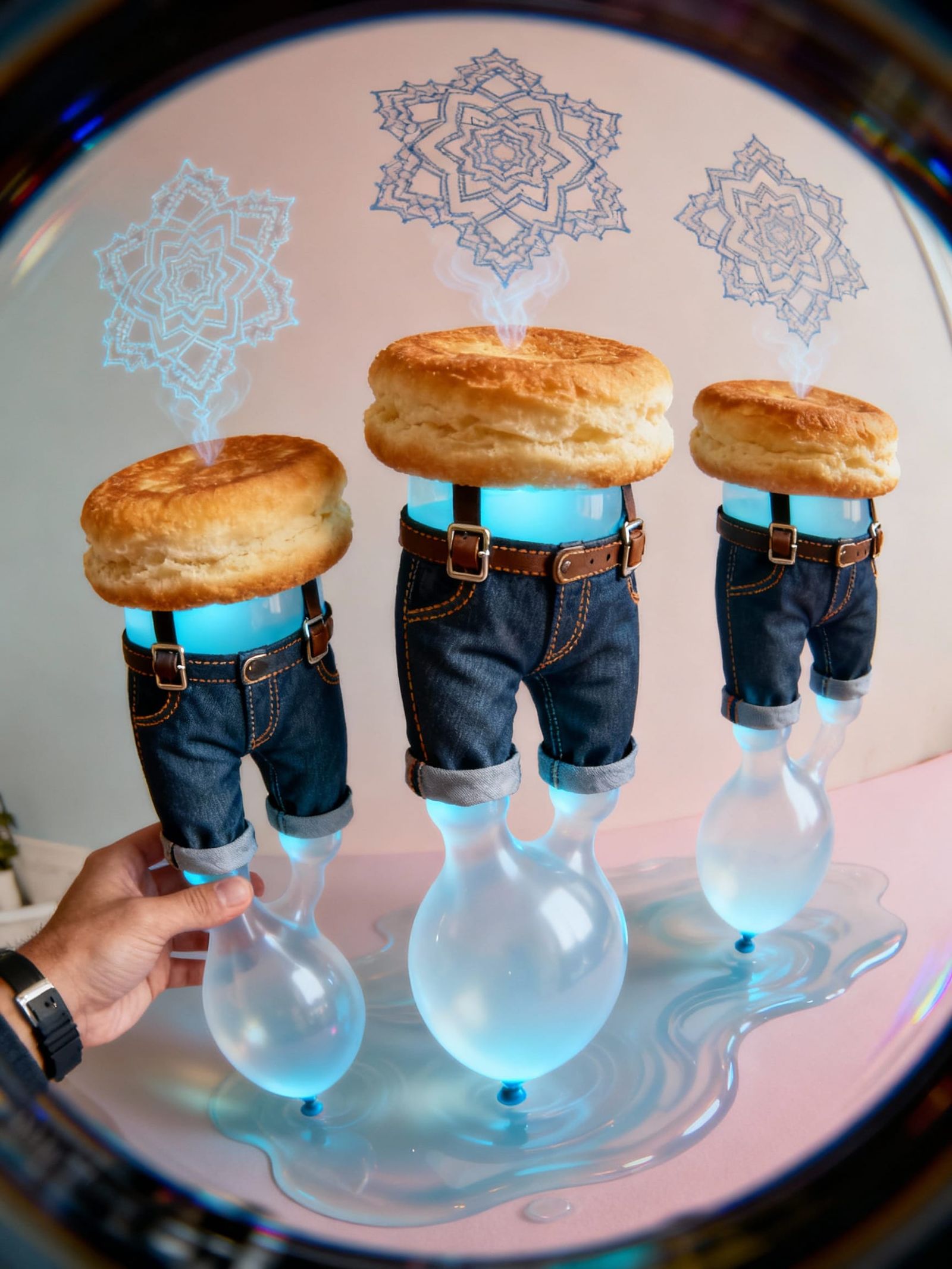 Three Imaginary Crumpets, Jodhpurs Filled With Superfluid He...