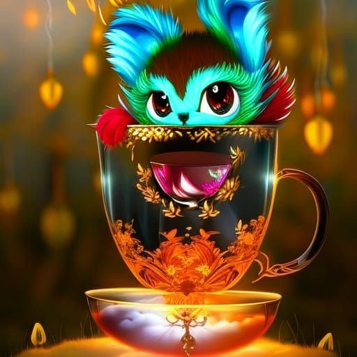 Creature in a cup