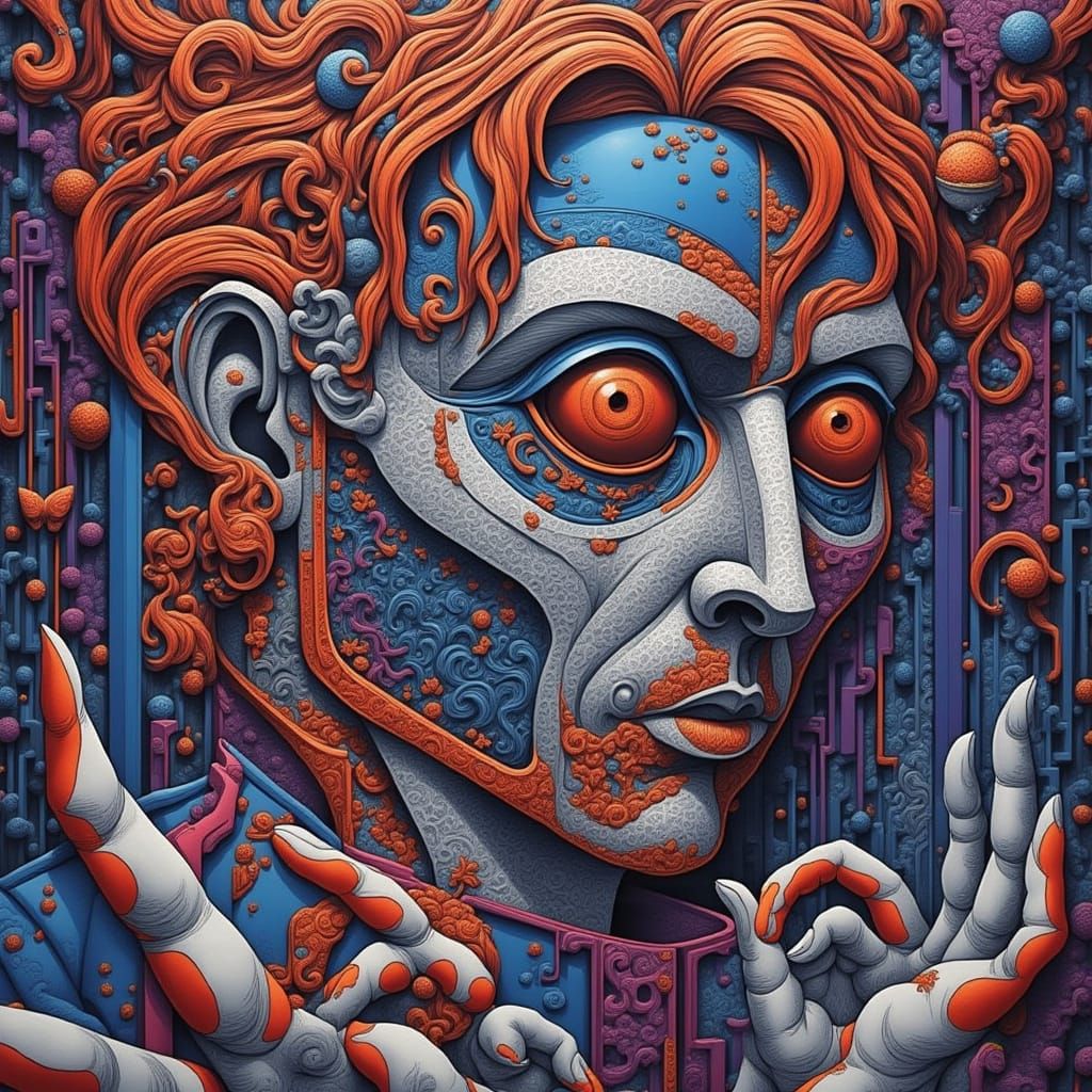 HDR Comic Art in Cinematic Style