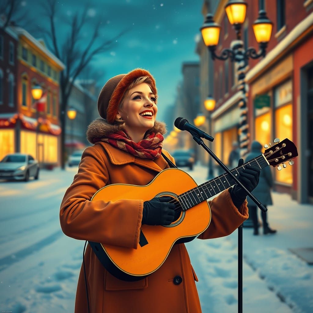 Vintage Chic Winter Serenade