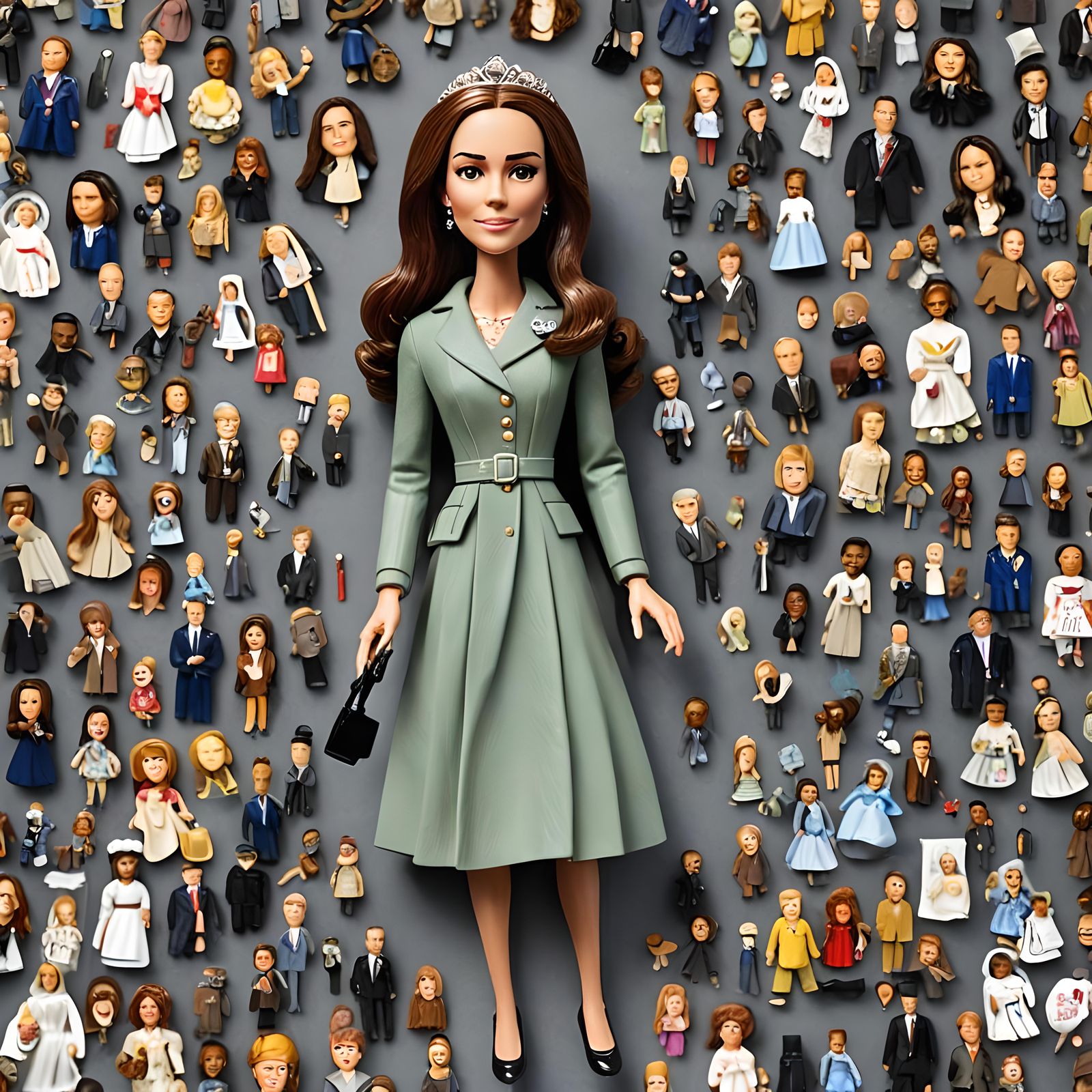 Action Figure of Missing Princess Kate Middleton