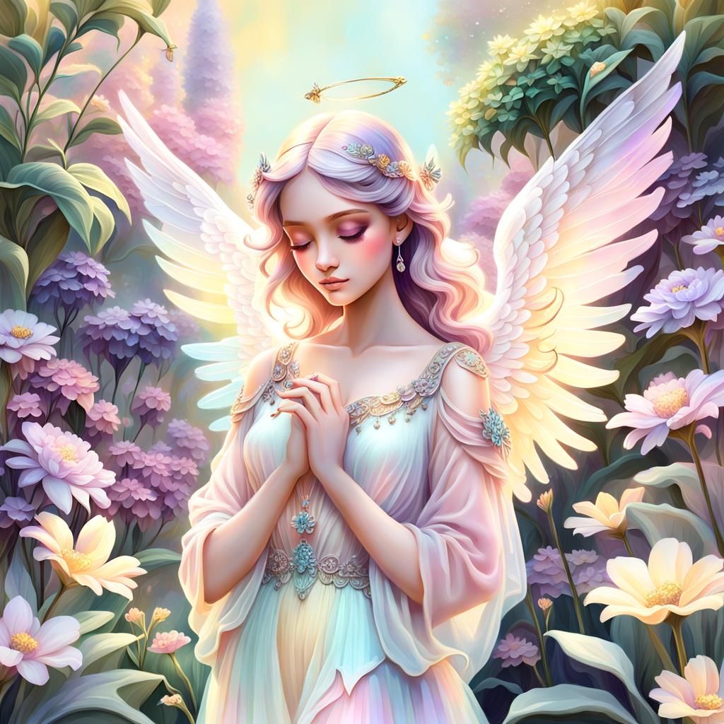 Pastle colours Angel