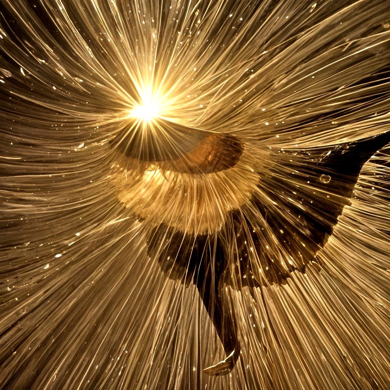 Abstract Opera Singers in a Dreamlike Landscape