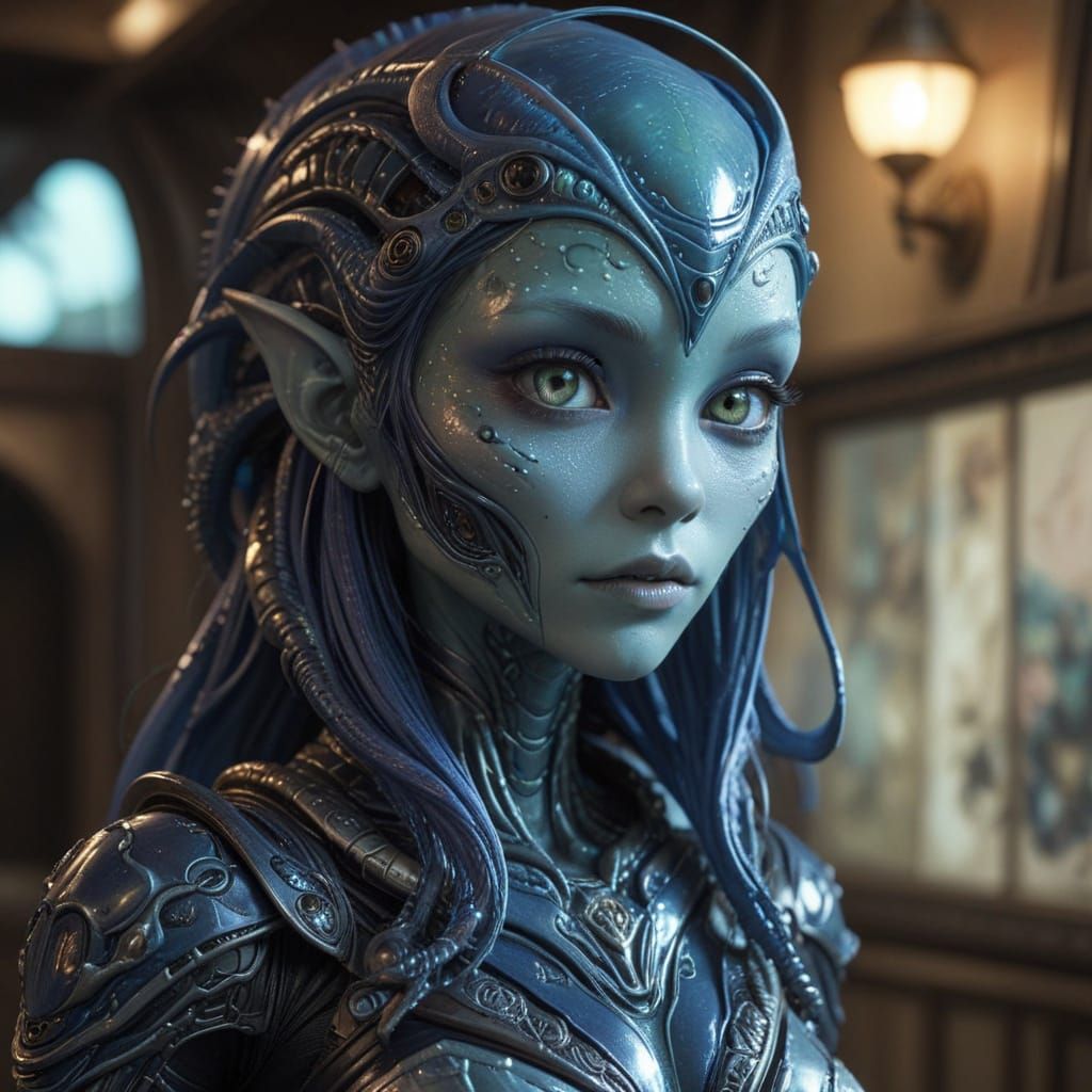 Anime Alien Princess...