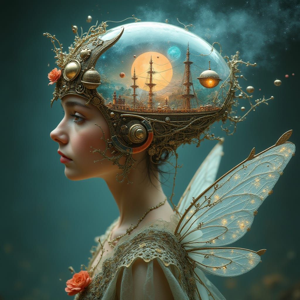 Steampunk Fairy Unveils Clockwork Wonders