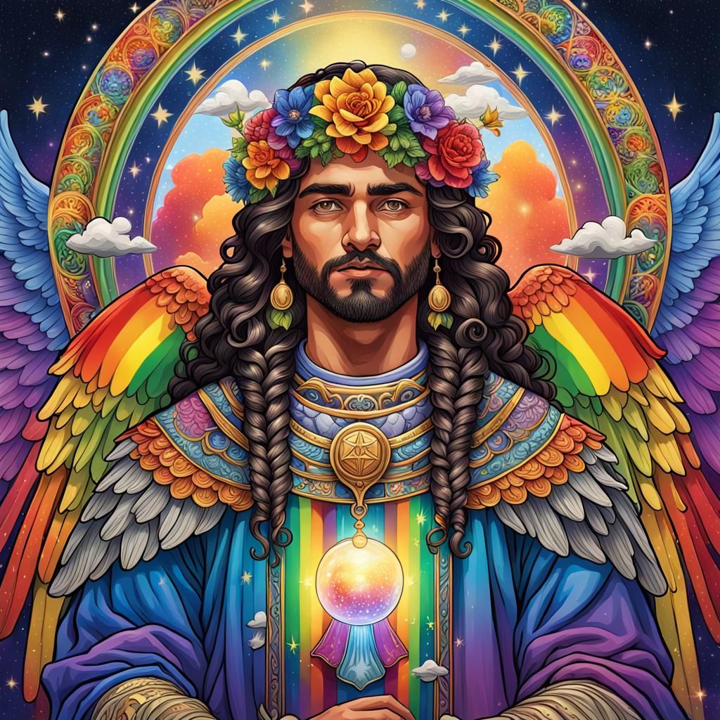 Pride Month Patron Saint Tarot Card