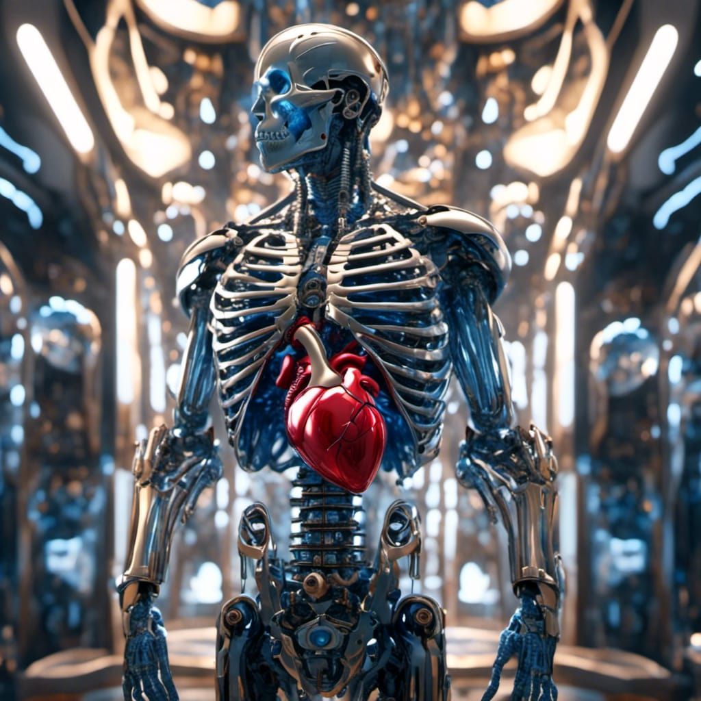 Bionic Heart: Ultra HD Realism with Ray Tracing