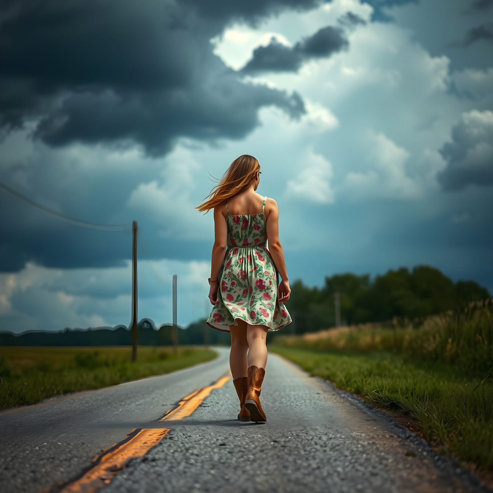 Louisiana Backroads no.5 - 🌈⚜️🌦️