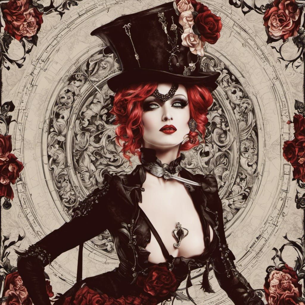 Gothic Art Inspired by Figurative Masters