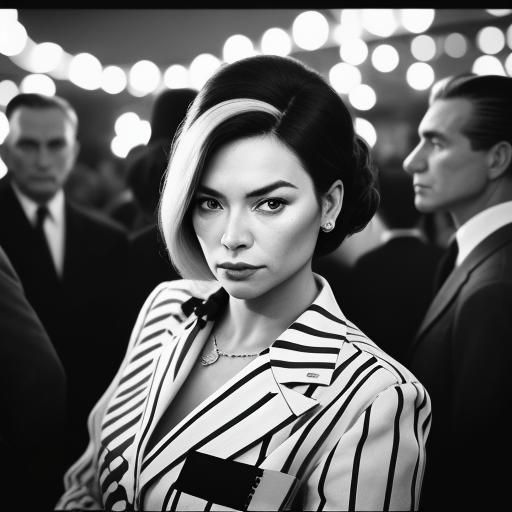 Modern Woman Lost in Time, Professional Portrait