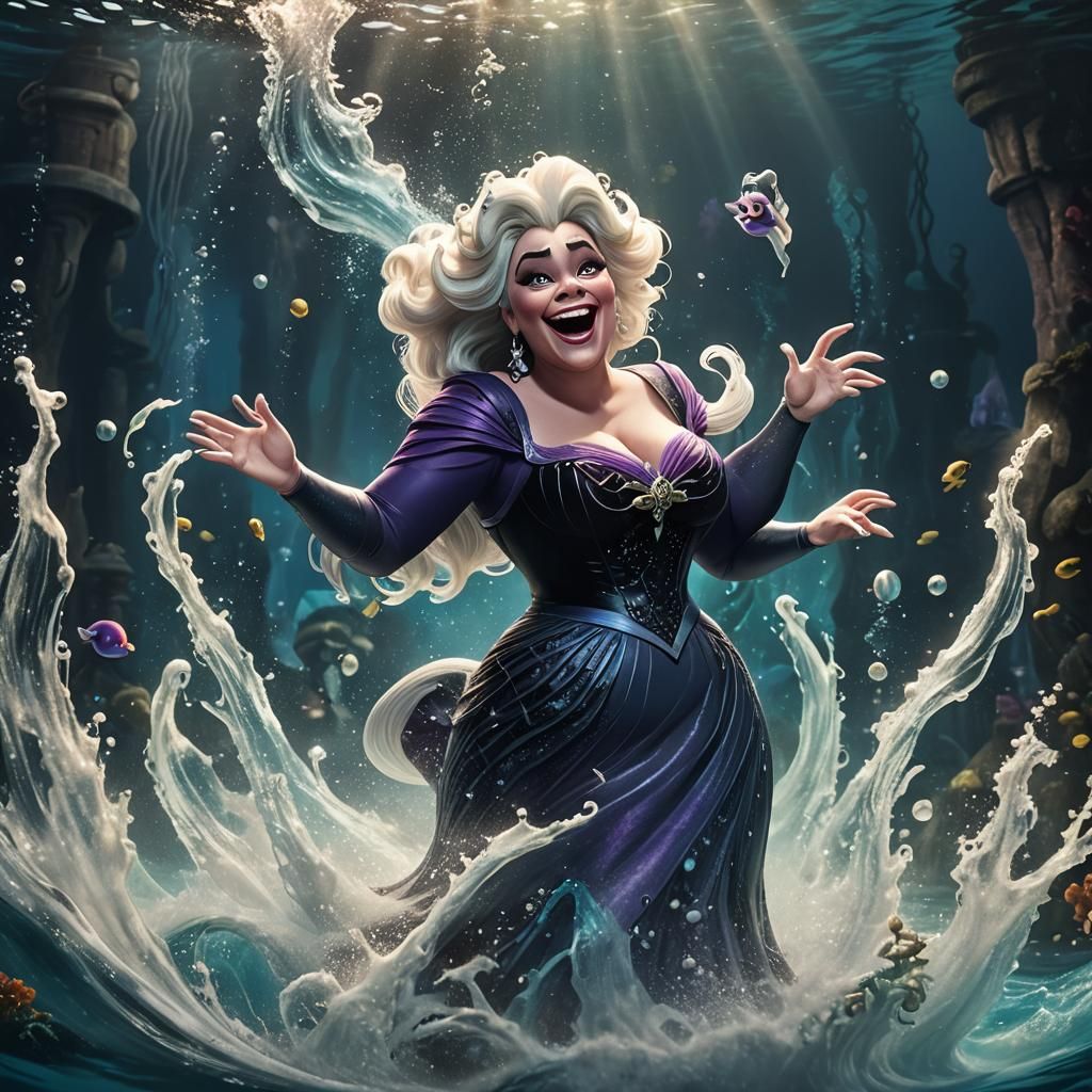 Underwater Witchcraft: A Disney-esque Scene