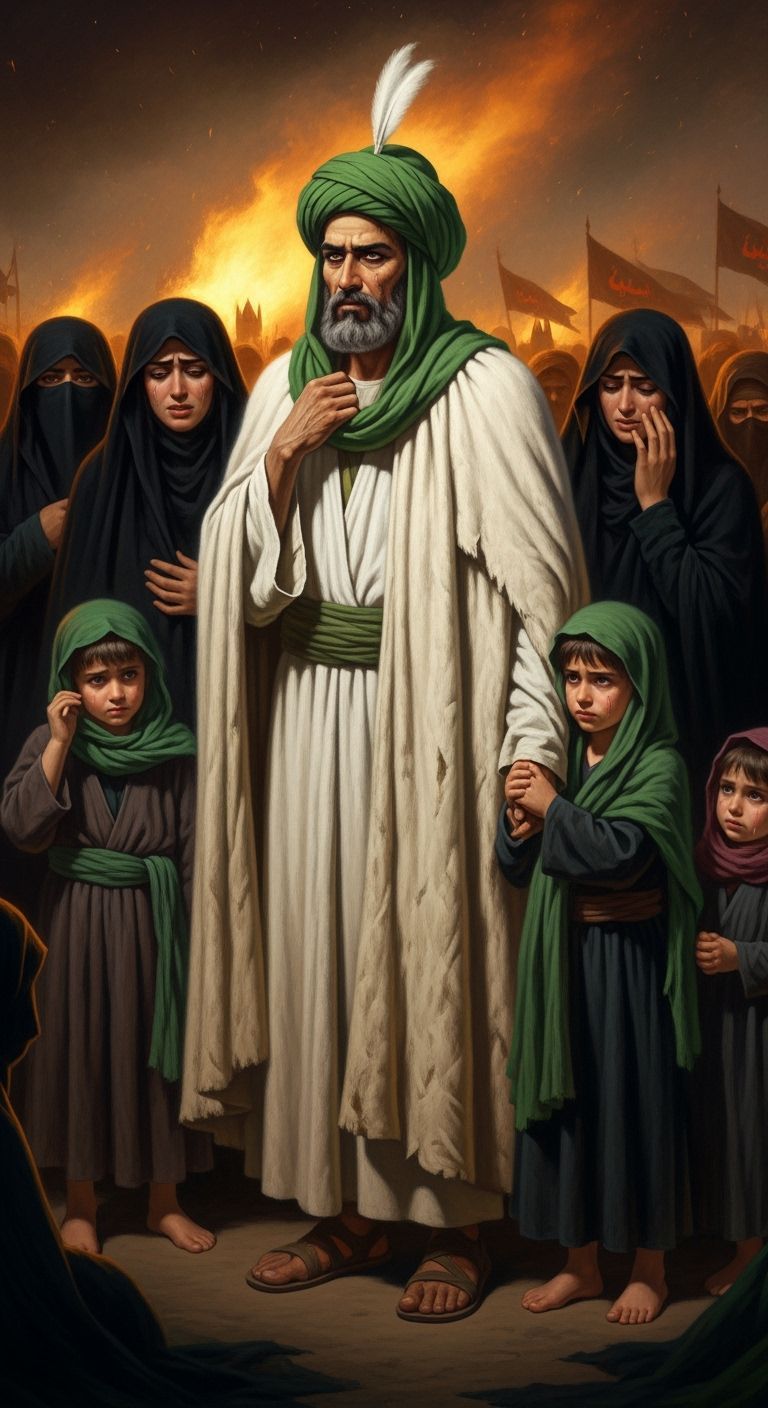 Imam al-Sajjad Mourns After Karbala