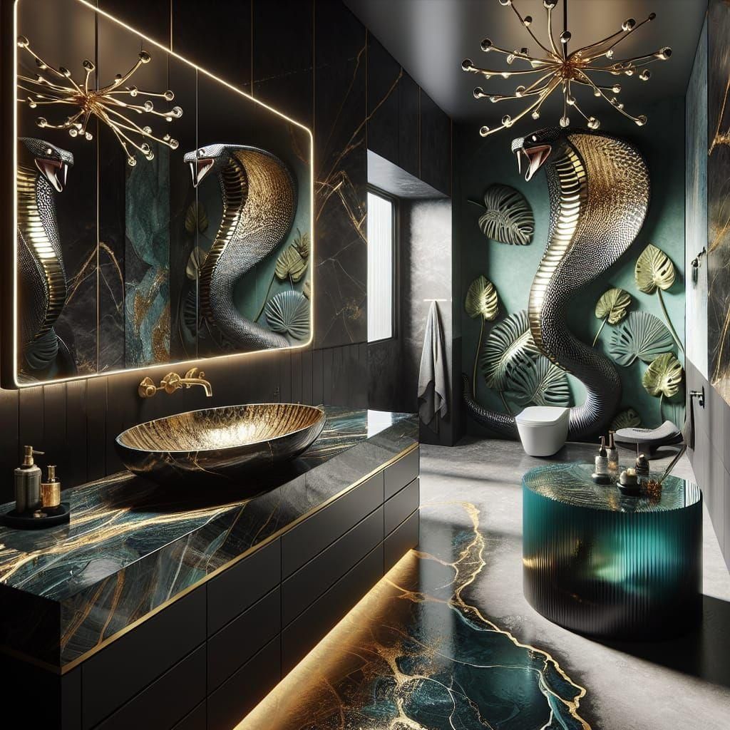 Concept Furniture | Modern Design Bathroom | Fancy Cobra Bat...