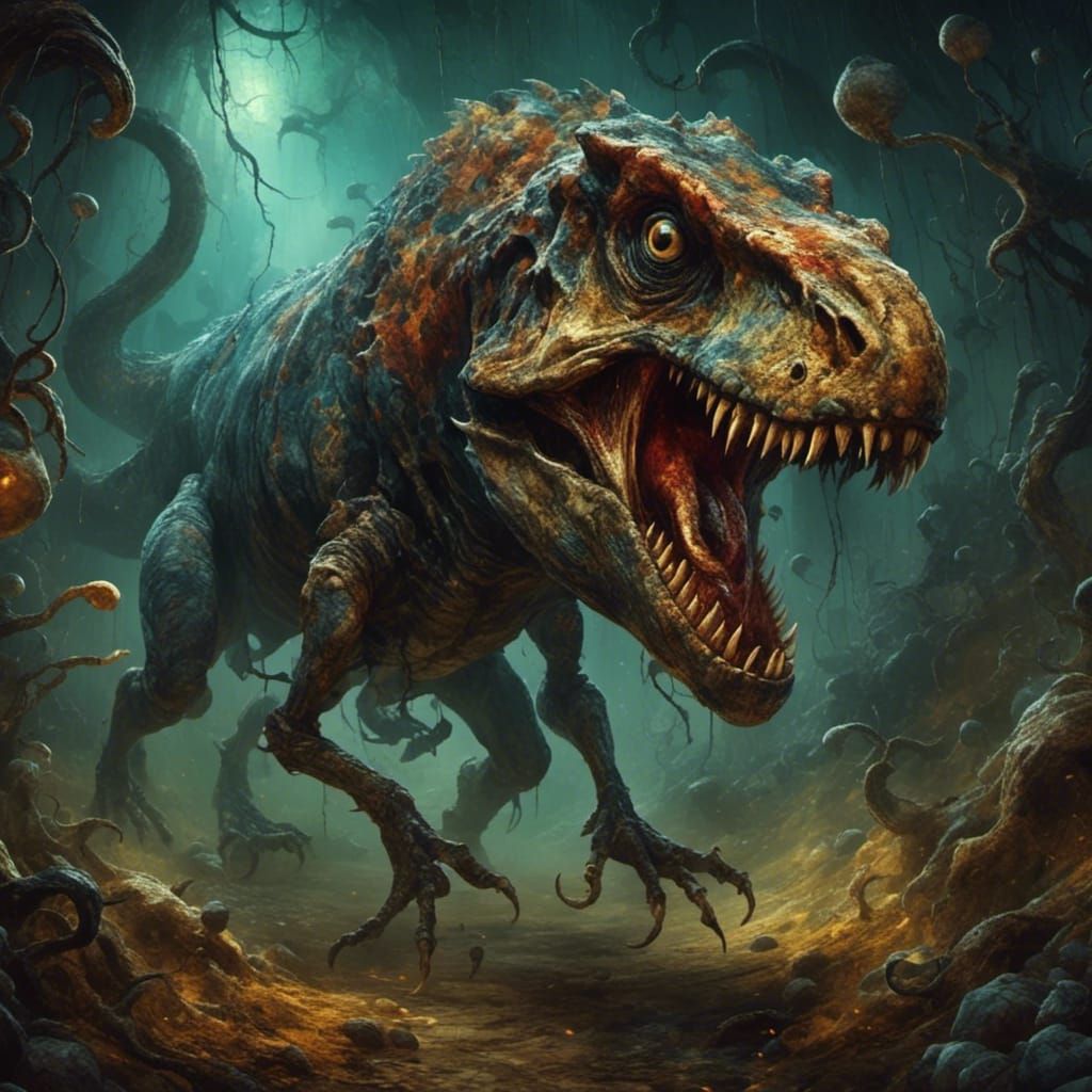 T.rex in Unique Style