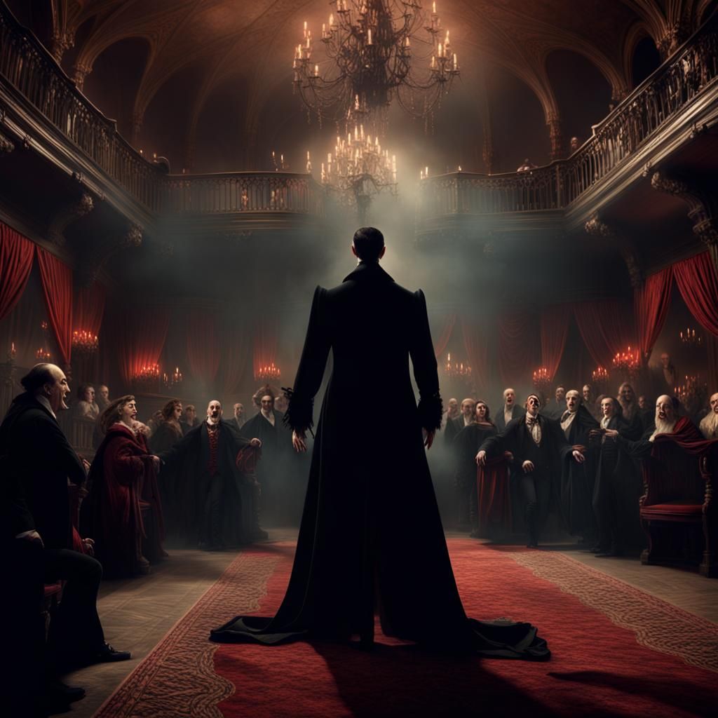 Dracula's Vaudeville Act: Epic Digital Matte Painting