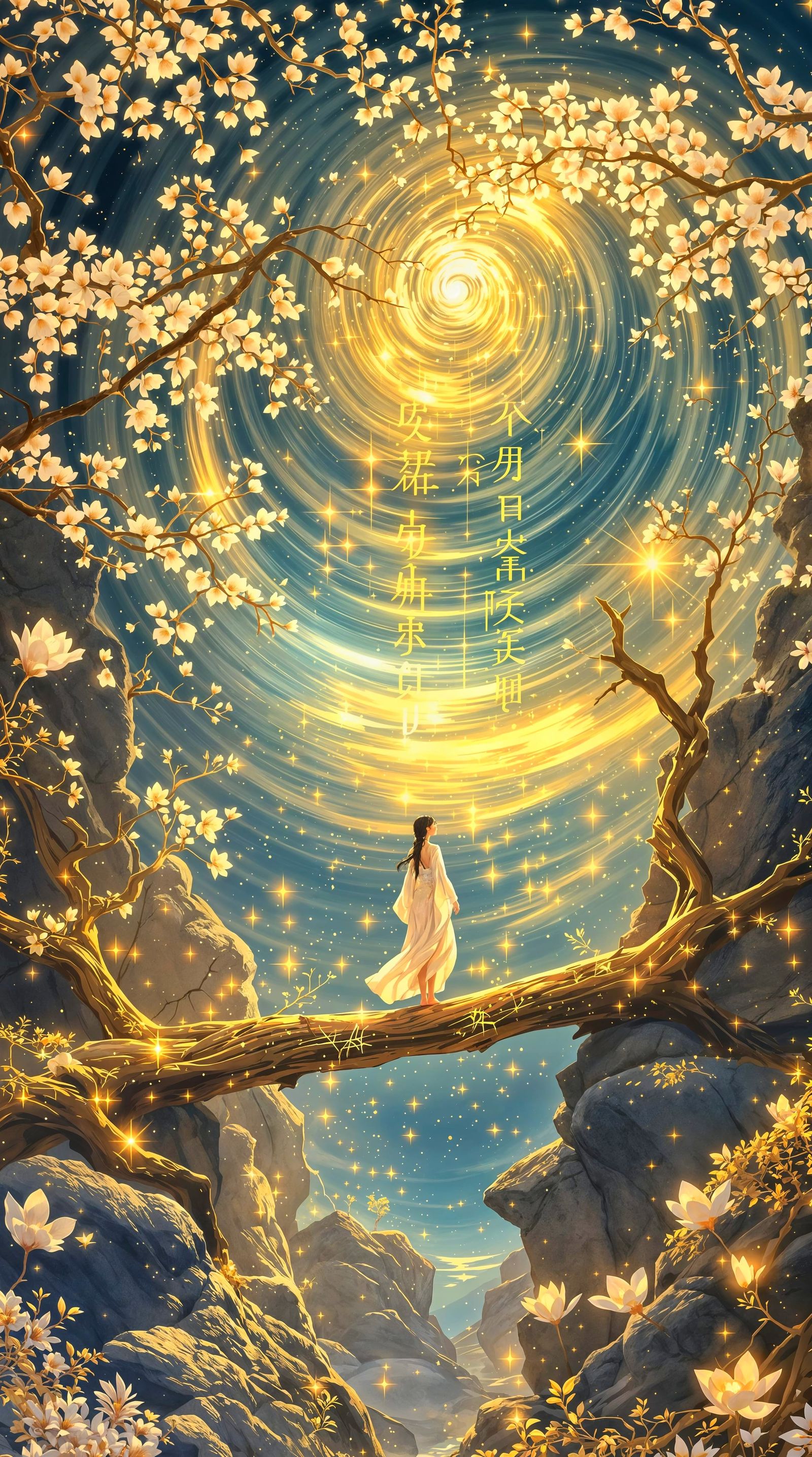 Gravity Garden Caretaker in Ukiyo-e Style