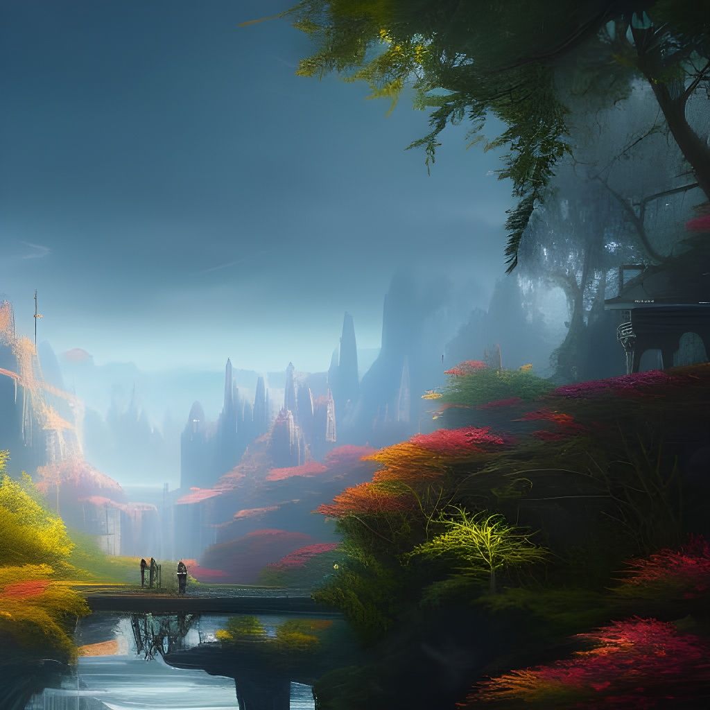 Midground, Deep depth of Field