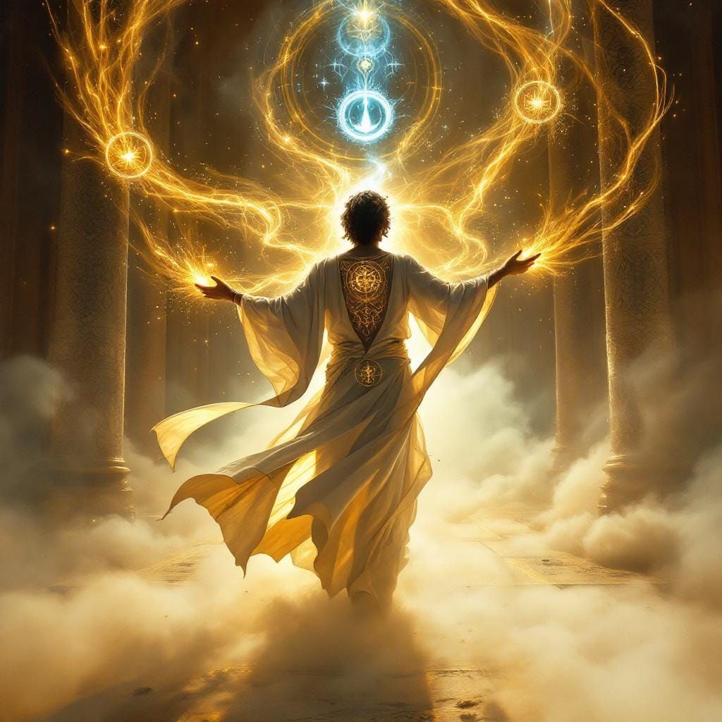 Ritual Scribe in Temple of Shifting Grain