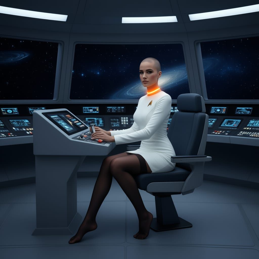 Ilea on Enterprise Bridge, Star Trek Motion Picture