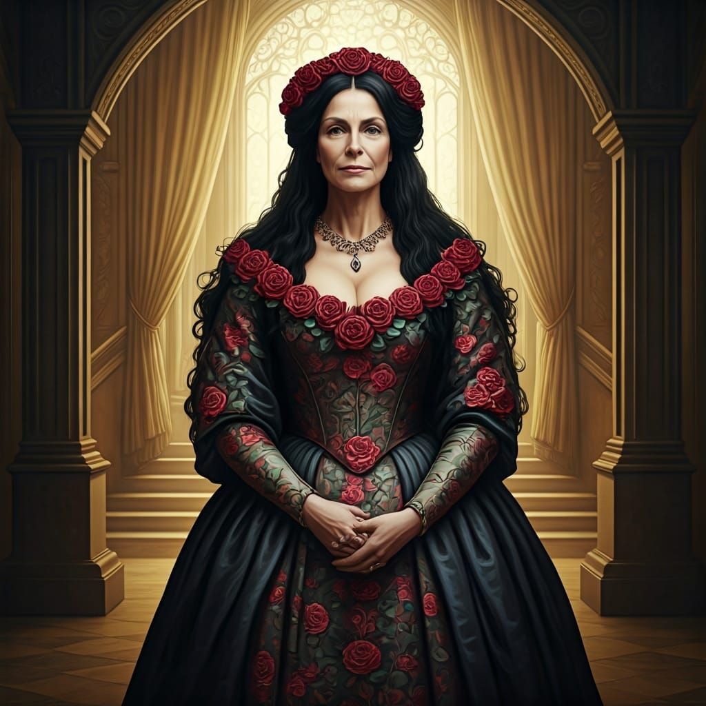 Lady Alysanne Tyrell in Art Nouveau Style