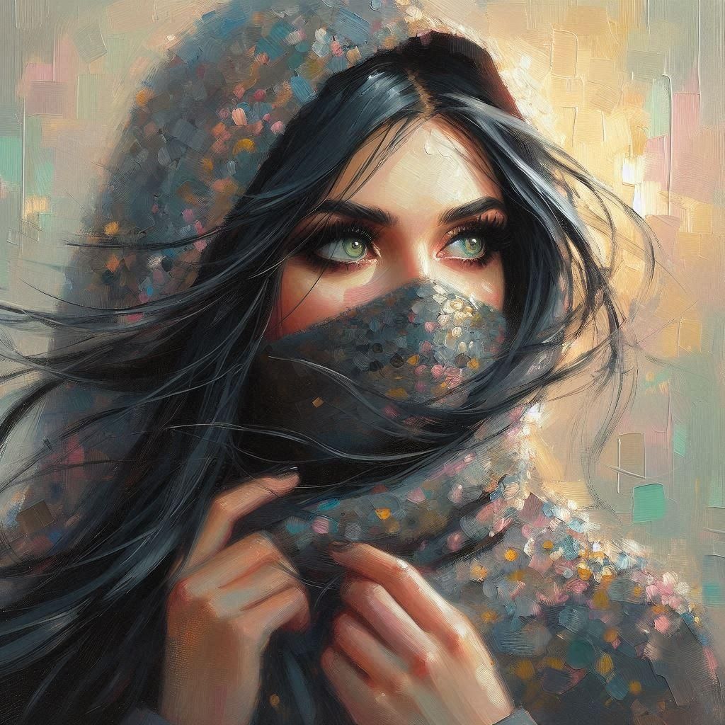 AI Generated Oil Paint Impression