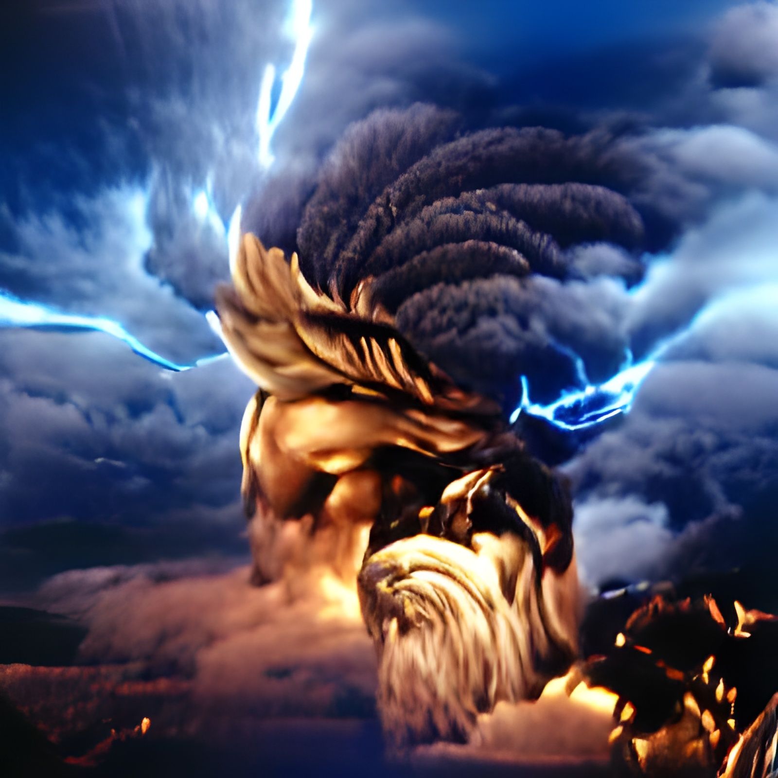 Zeus Unleashes His Wrath