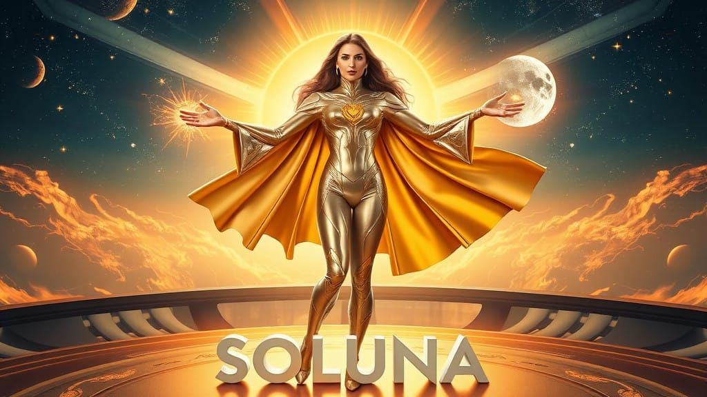 Celestial Guardian Soluna Shines with Radiant Power
