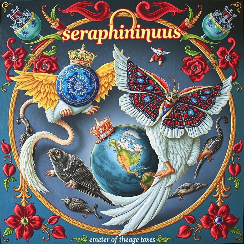 Seraphinianus Illustrations in a Fantastical Style