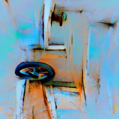 Surreal Confinement: Grotesque Angles and Distorted Reality