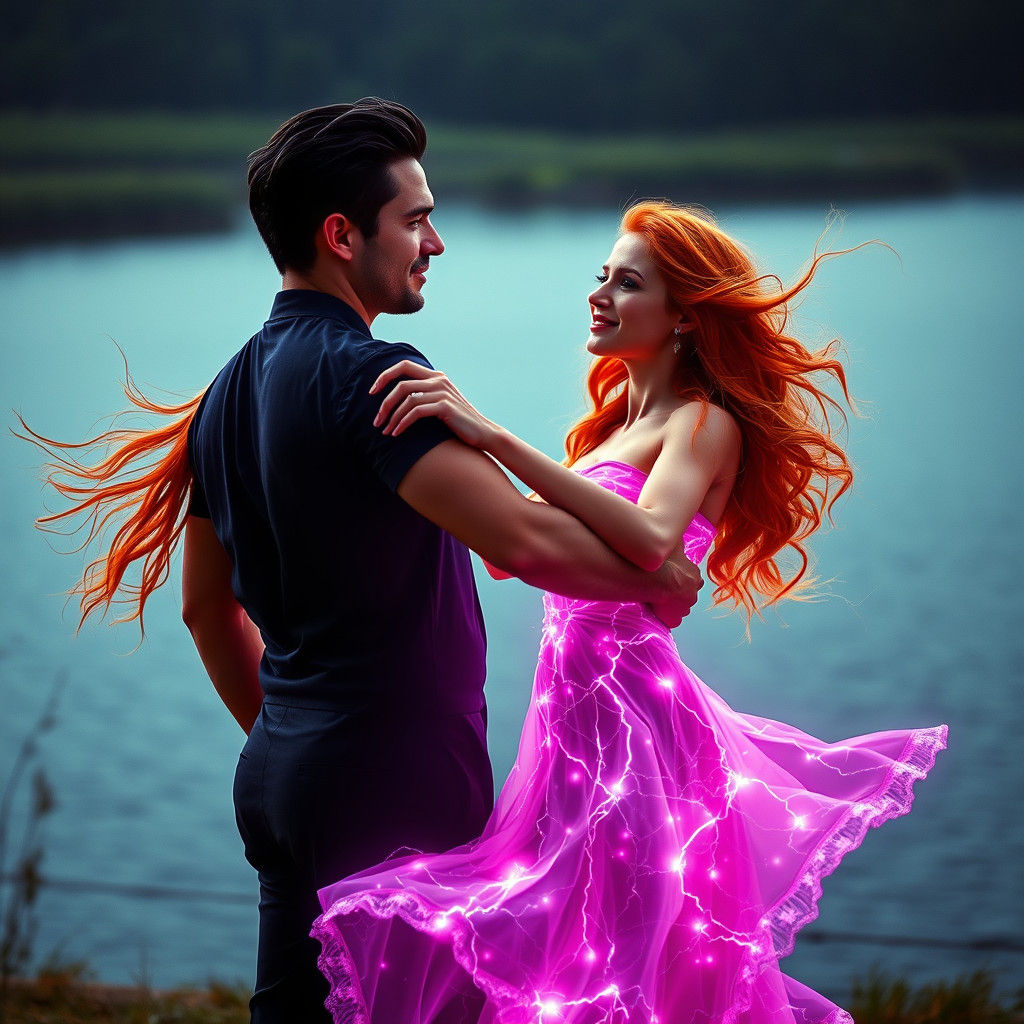 Electrifying Dance: A Celestial Love Story