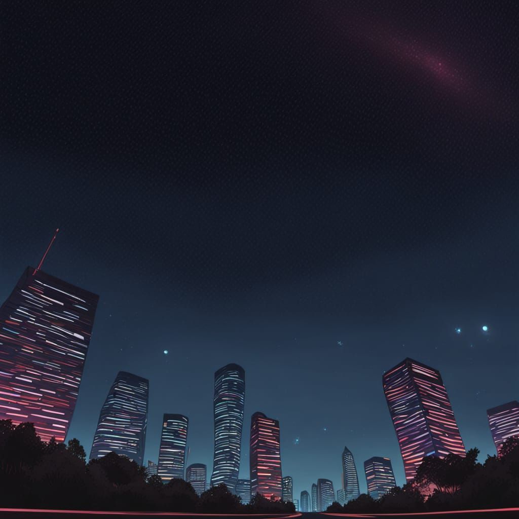 Futuristic Cityscape Masterpiece