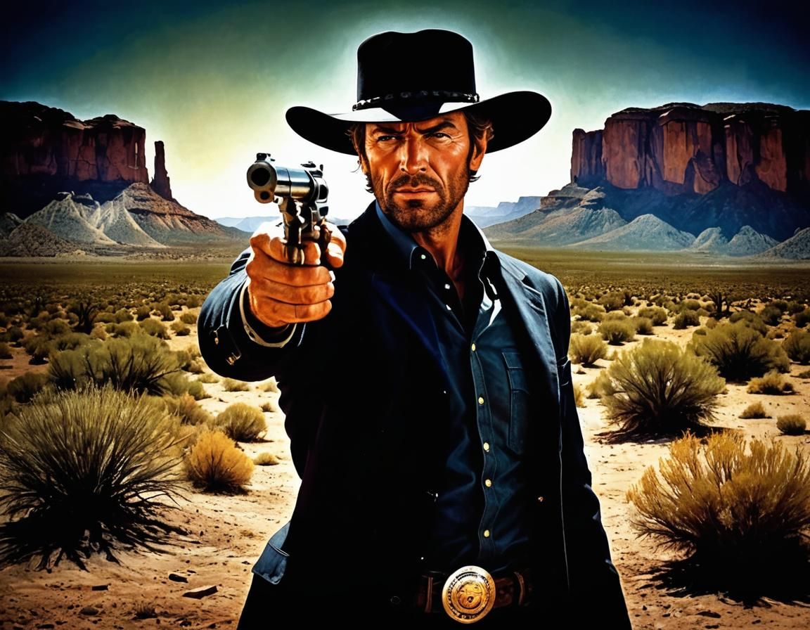 Cowboys in a Gunfight: Comic Book Art