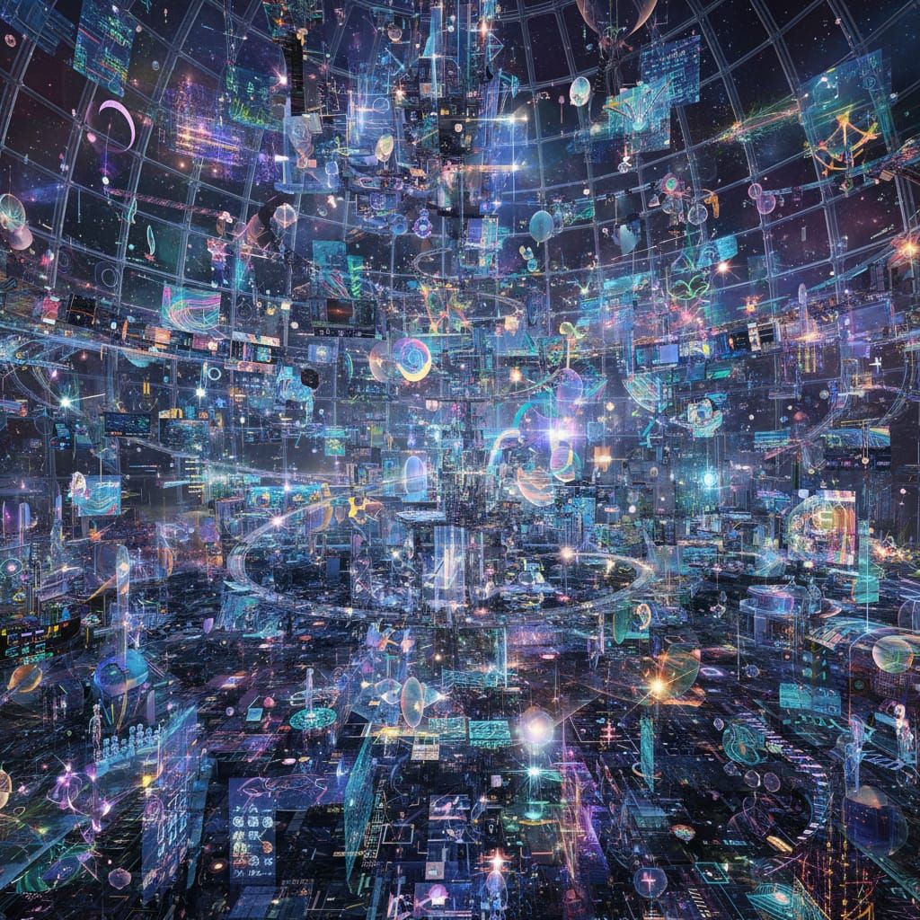 3D sci-fi ubiquitous over-stimulated inspiration dittman kan...