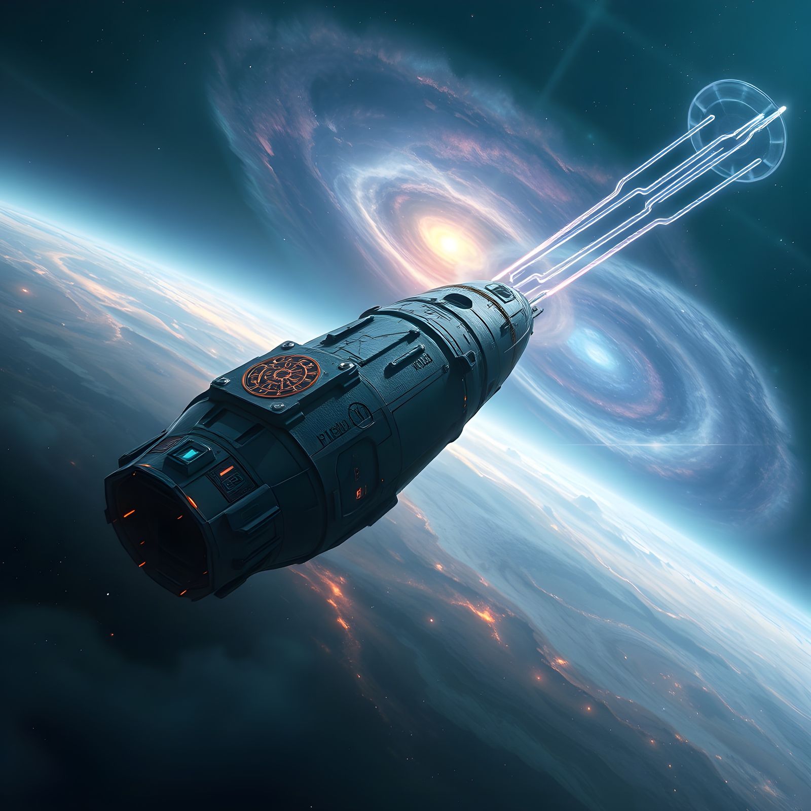 Lost Probe Returns: Detailed Matte Painting