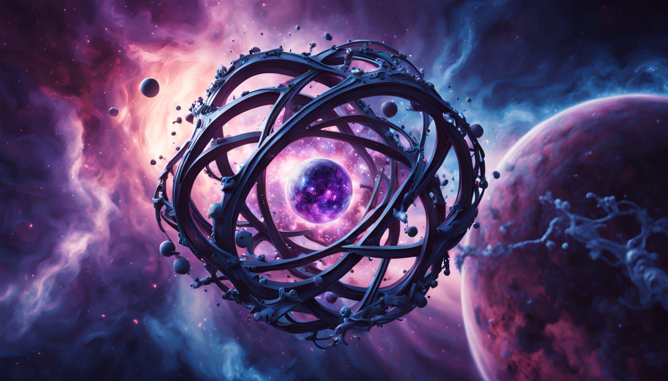 Omicron Delta Epsilon Molecular Structure in Cosmic Void