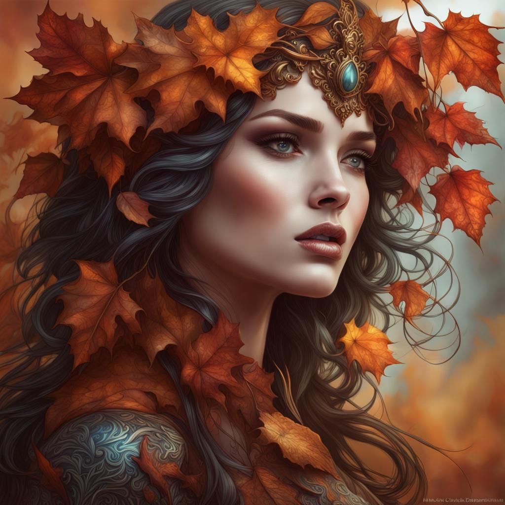 autumn lady