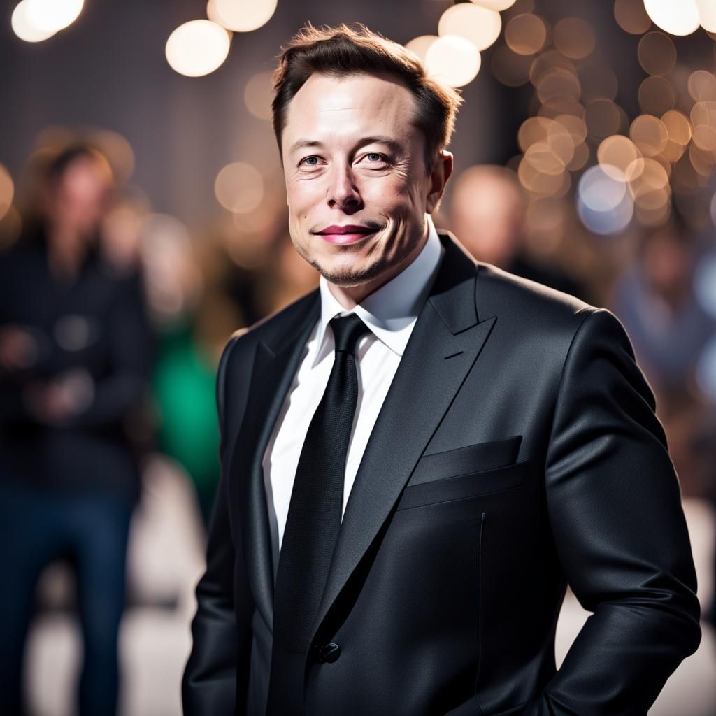 Elon Musk as Elsa in Professional Photo