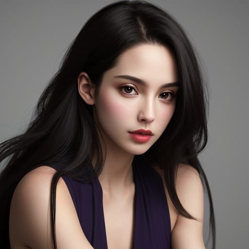 Hyper-Realistic Portrait in Sepia Tone, Kodak Ektar Film Sty...