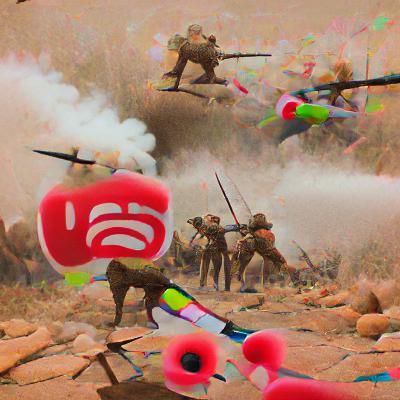 Grim Vision of War and Conflict