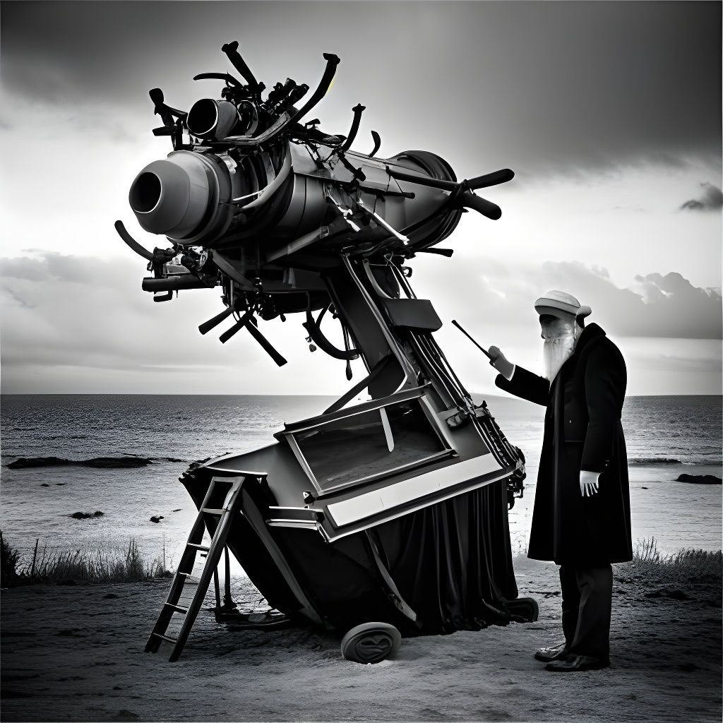 Surreal Destruction of Dada in Hallucinatory Photo